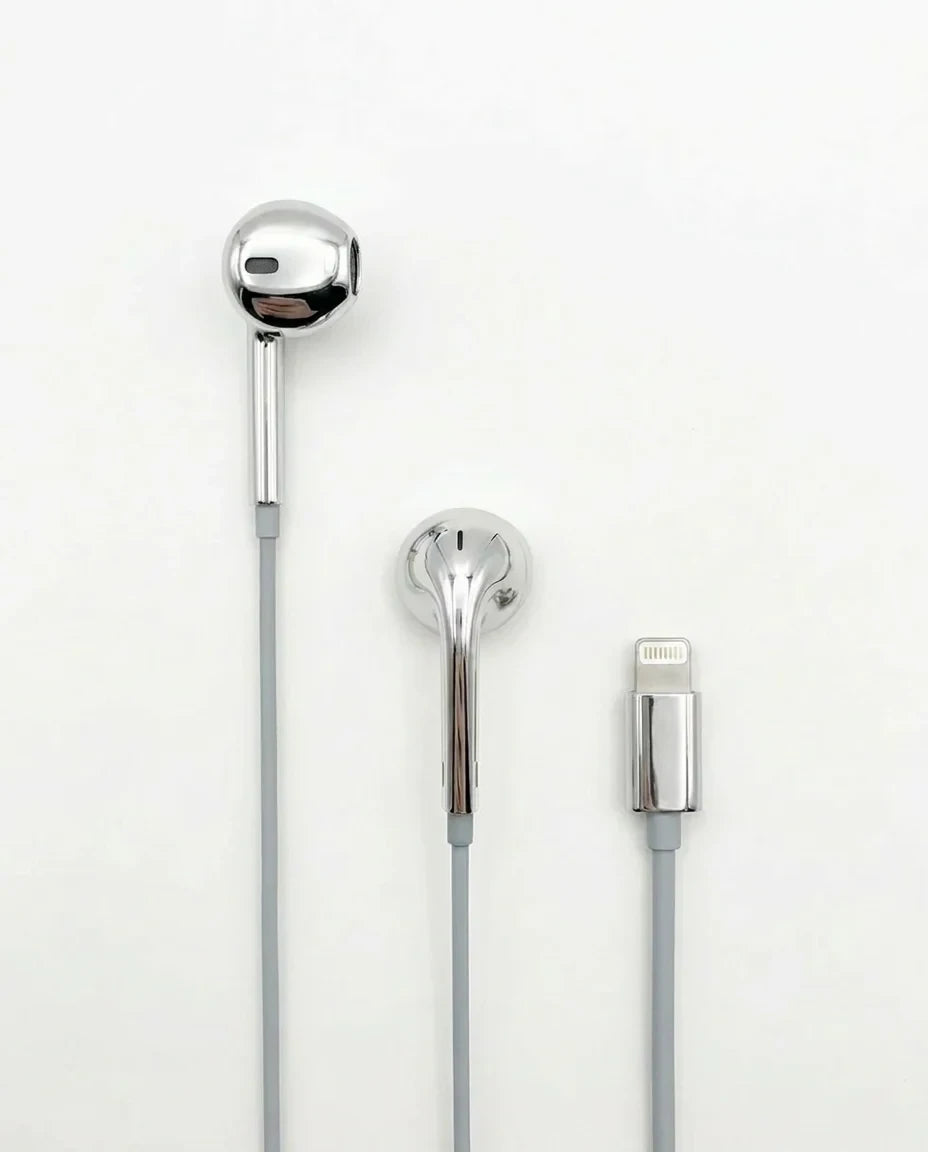 chrome earphones